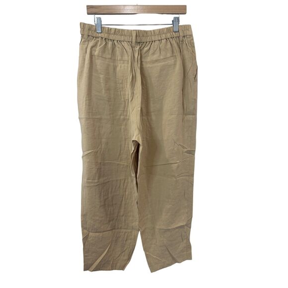 Madewell The Tailored Tapered Preppy Academia Pant in Softdrape Beige NWT 12 - Picture 4 of 7